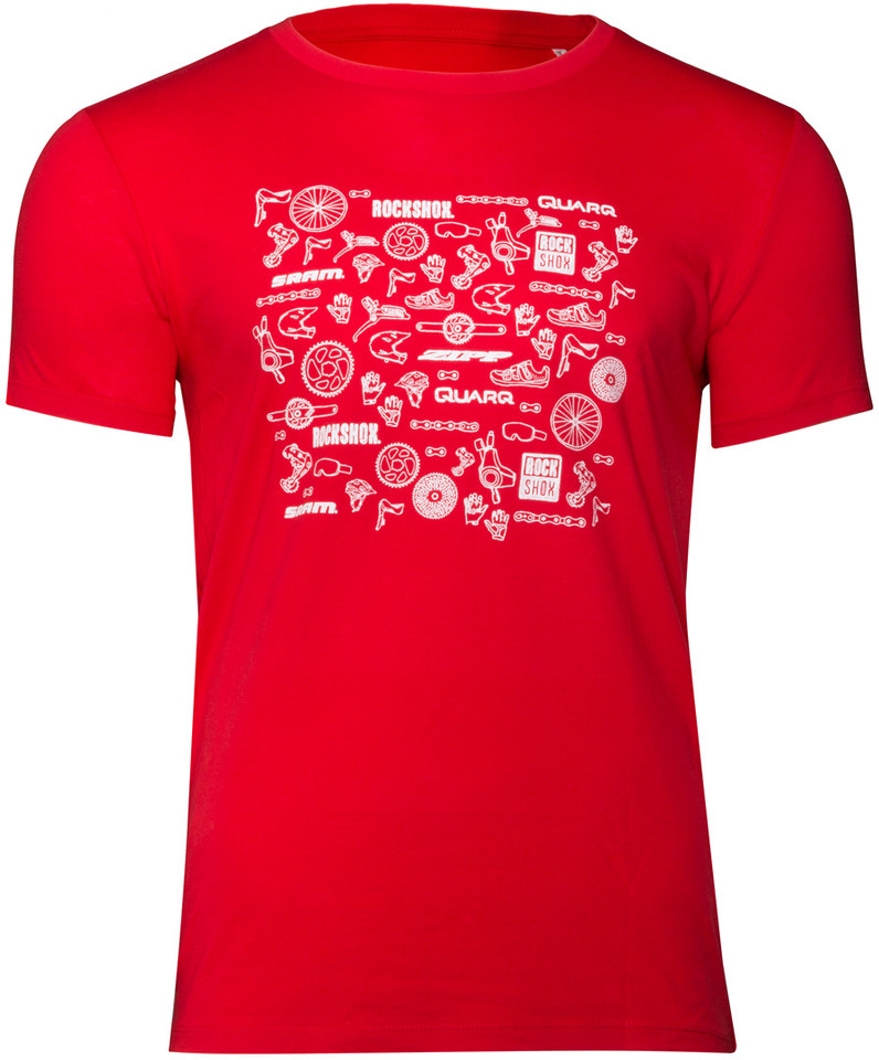 SRAM All Brand Scribble T-Shirt 1 SRAM All Brand Scribble T-Shirt