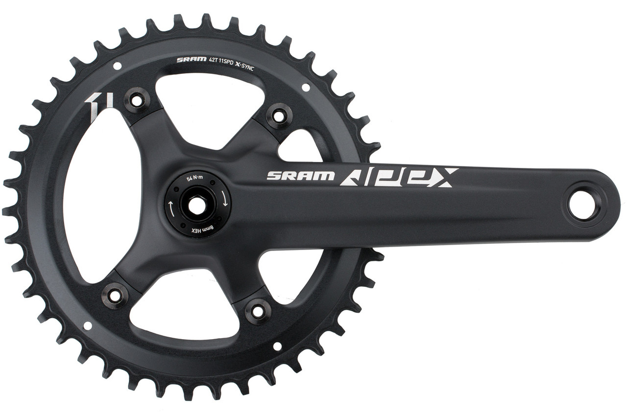 SRAM Apex 1 BB30 1x10-/1x11-fach, 110 Mm Kurbelgarnitur 1 SRAM Apex 1 BB30 1x10-/1x11-fach, 110 Mm Kurbelgarnitur