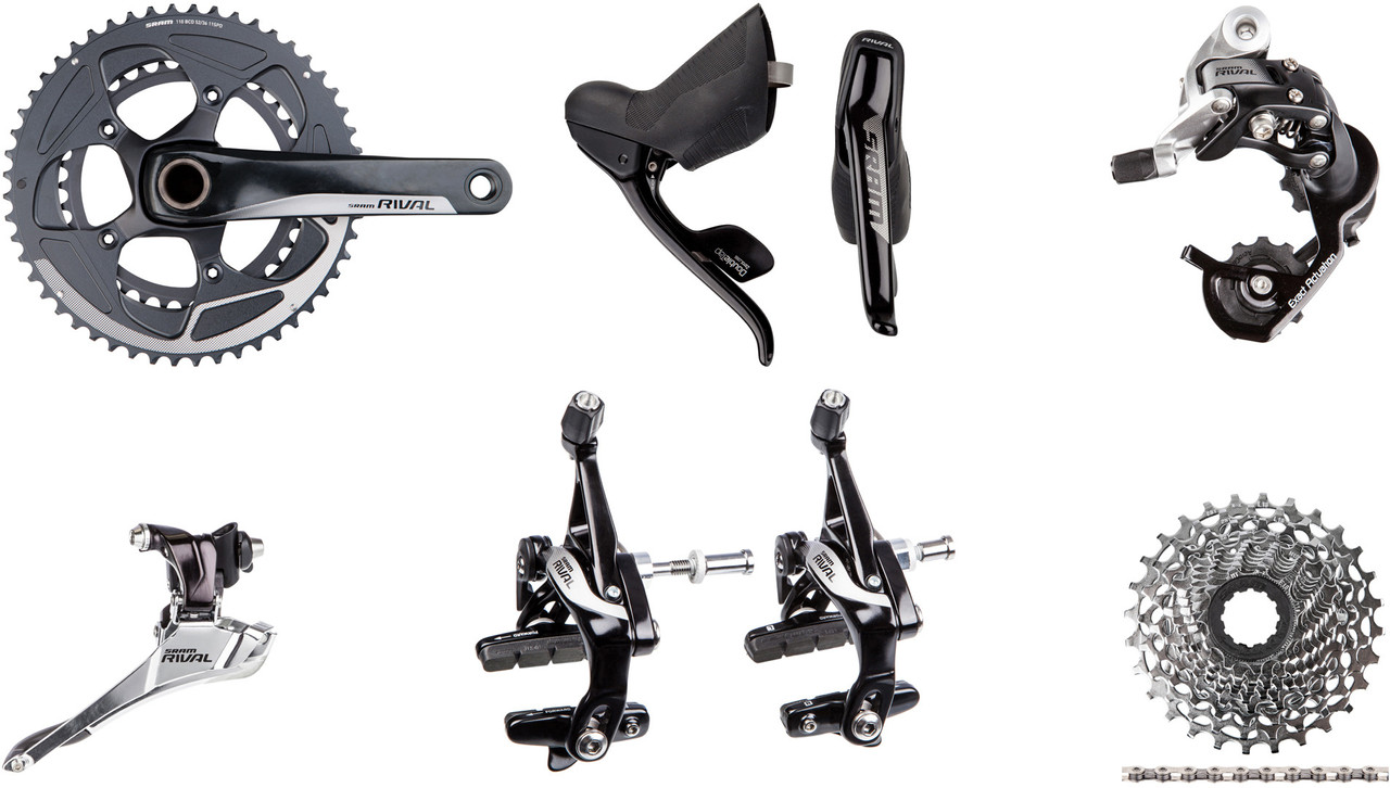 SRAM Rival 22 Gruppe 2x11 36-52 GXP 1 SRAM Rival 22 Gruppe 2x11 36-52 GXP