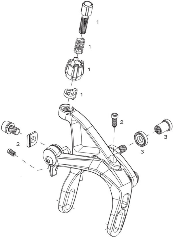 SRAM Ersatzteile Red (2008-2011) Bremse