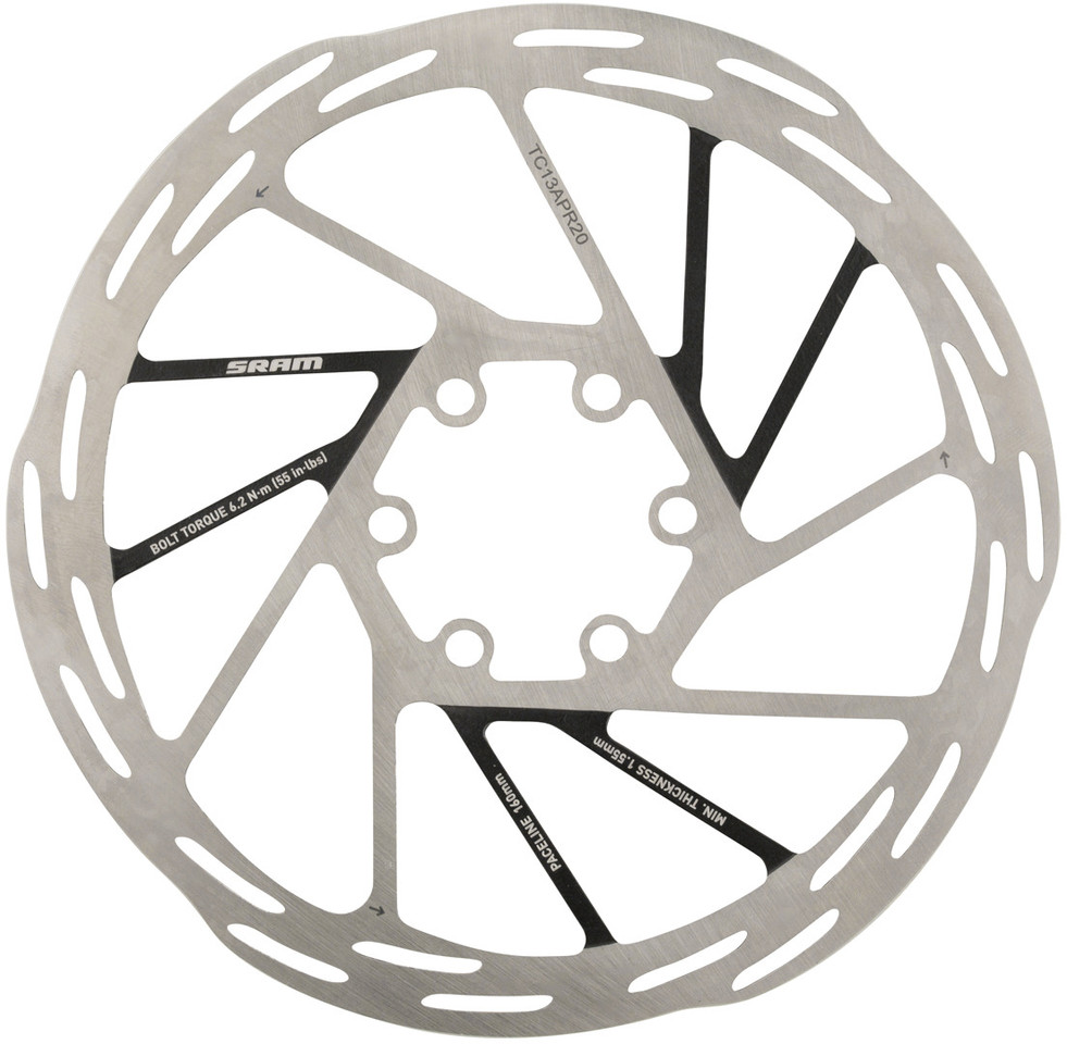 SRAM Paceline Rounded 6-Loch Bremsscheibe 3 SRAM Paceline Rounded 6-Loch Bremsscheibe – Bild 3