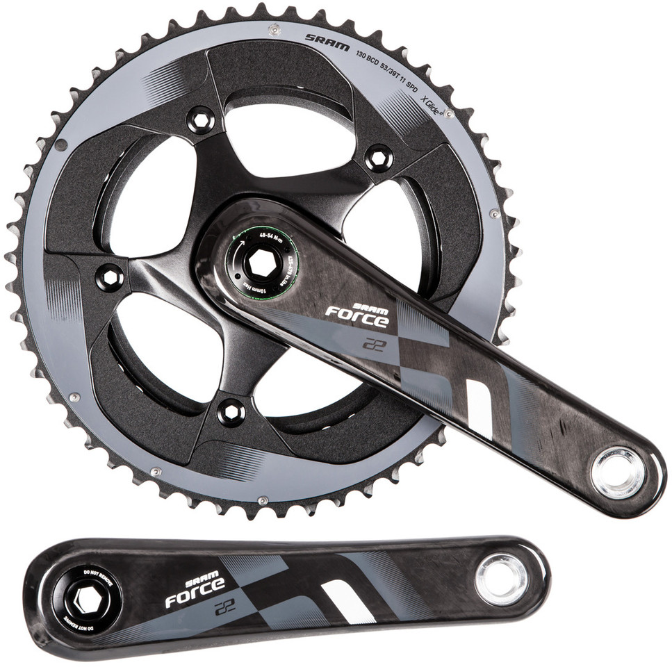 SRAM Force 22 Gruppe 2x11 39-53 GXP Mech. Felgenbremse 2 SRAM Force 22 Gruppe 2x11 39-53 GXP Mech. Felgenbremse – Bild 2