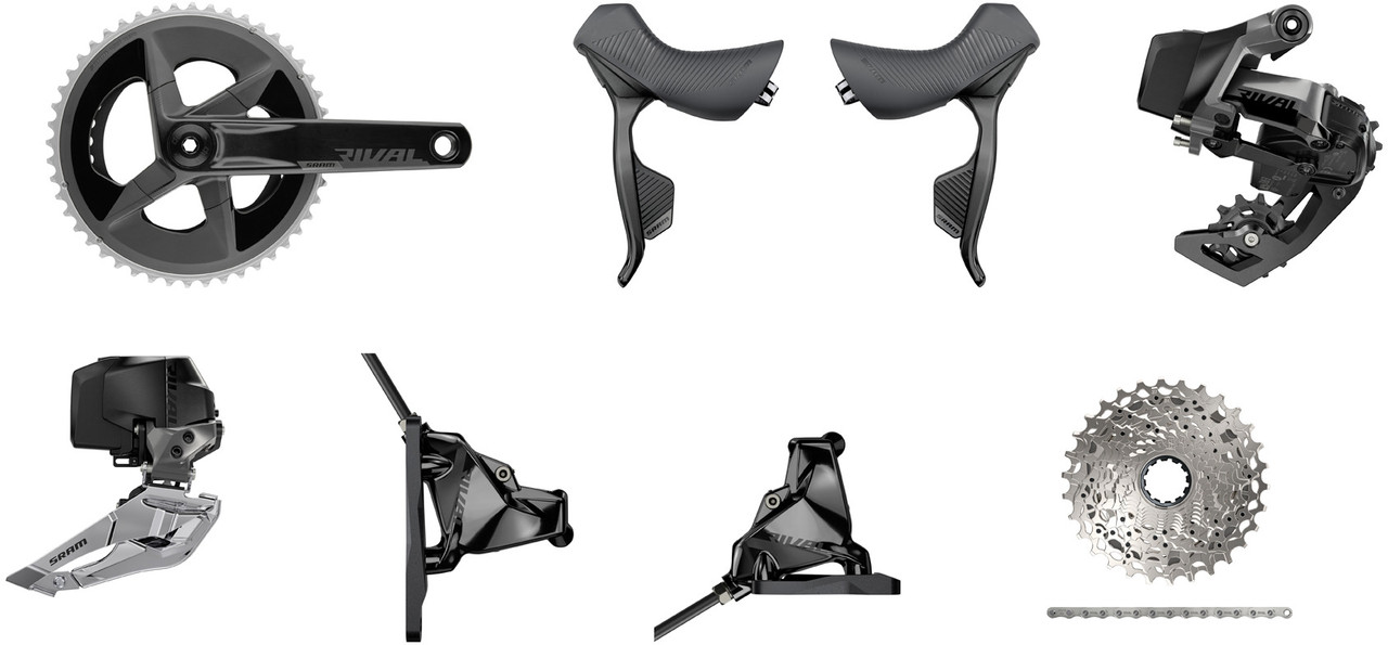 SRAM Rival ETap AXS HRD FM Gruppe 2x12-fach 35-48 10 SRAM Rival ETap AXS HRD FM Gruppe 2x12-fach 35-48 – Bild 10