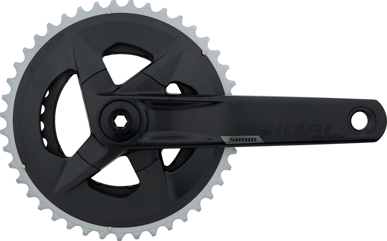 SRAM Rival Wide DUB 2x12-fach Powermeter Kurbelgarnitur 1 SRAM Rival Wide DUB 2x12-fach Powermeter Kurbelgarnitur